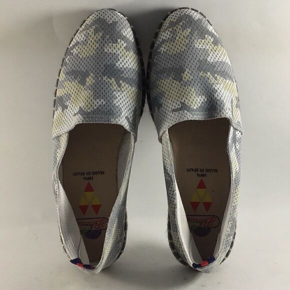 Vulcarini womens flats come espadrilles green size EU 41 US 10.5 - Picture 6 of 8